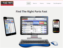 Tablet Screenshot of myplaceforparts.com